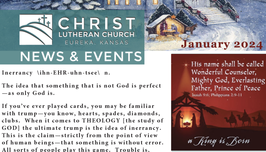 January 2024 Newsletter